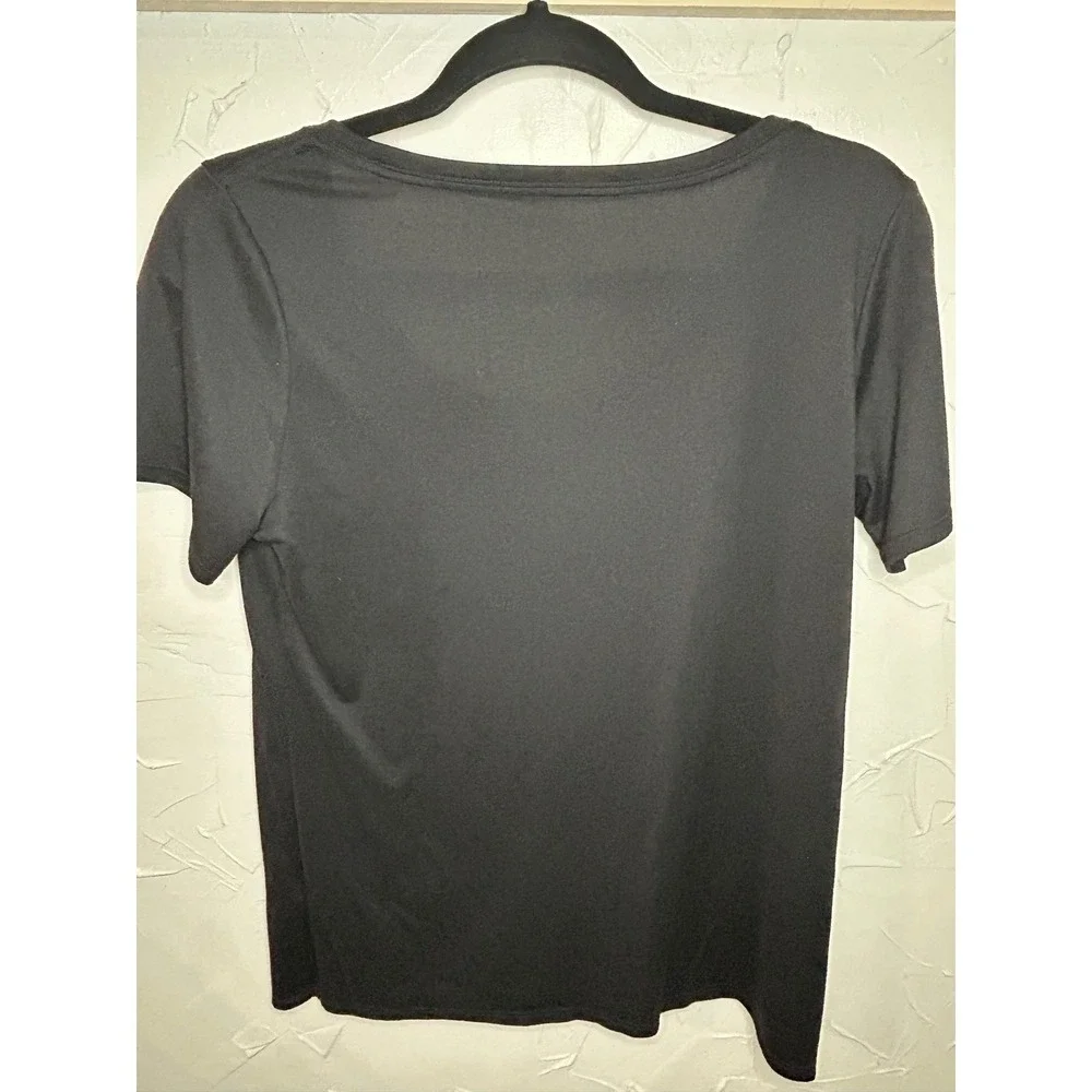 Nike Dri-FIT Black Short Sleeve Athletic‎ T-Shirt Top